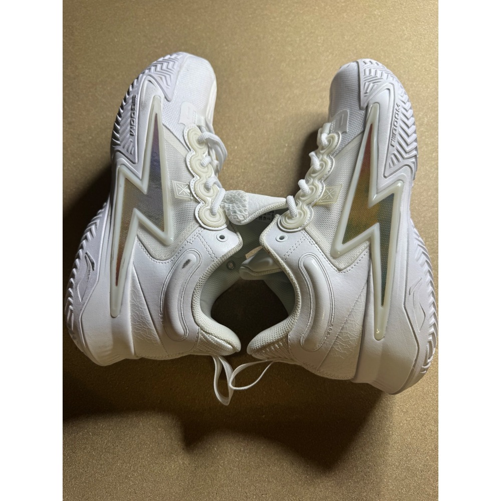 Li-Ning Way of Wade Son of Flash White Iridescent Basketball Shoes ABPT019-6  12